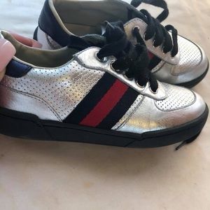 Size 11 toddler Gucci sneakers